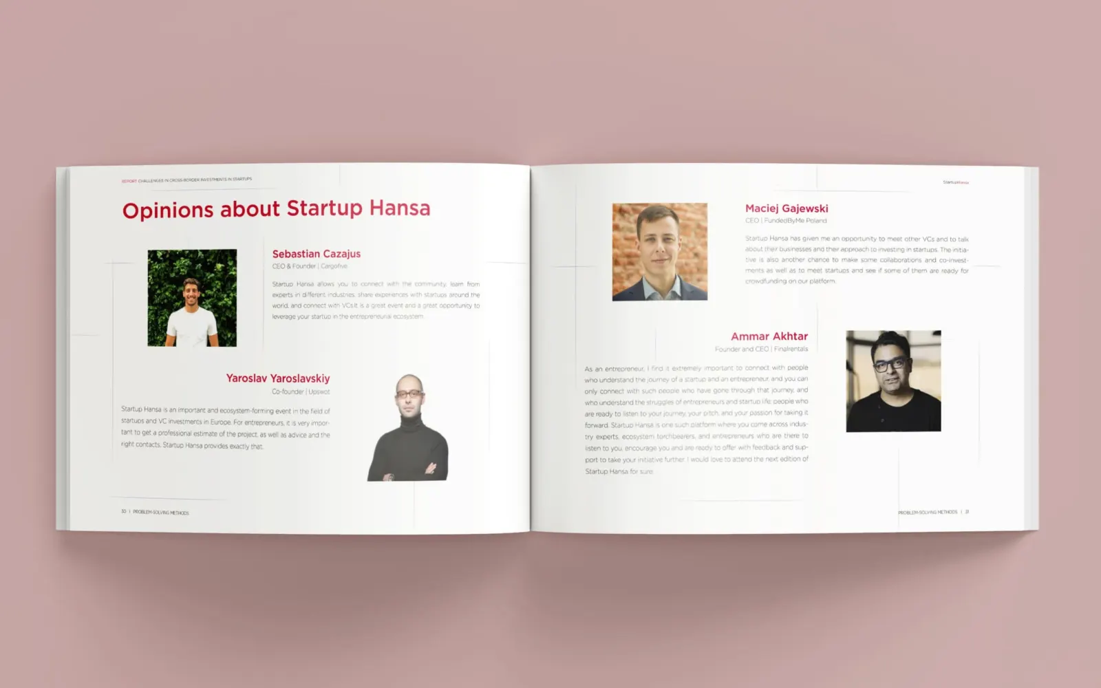Startup Hansa Raport, realizacja 13